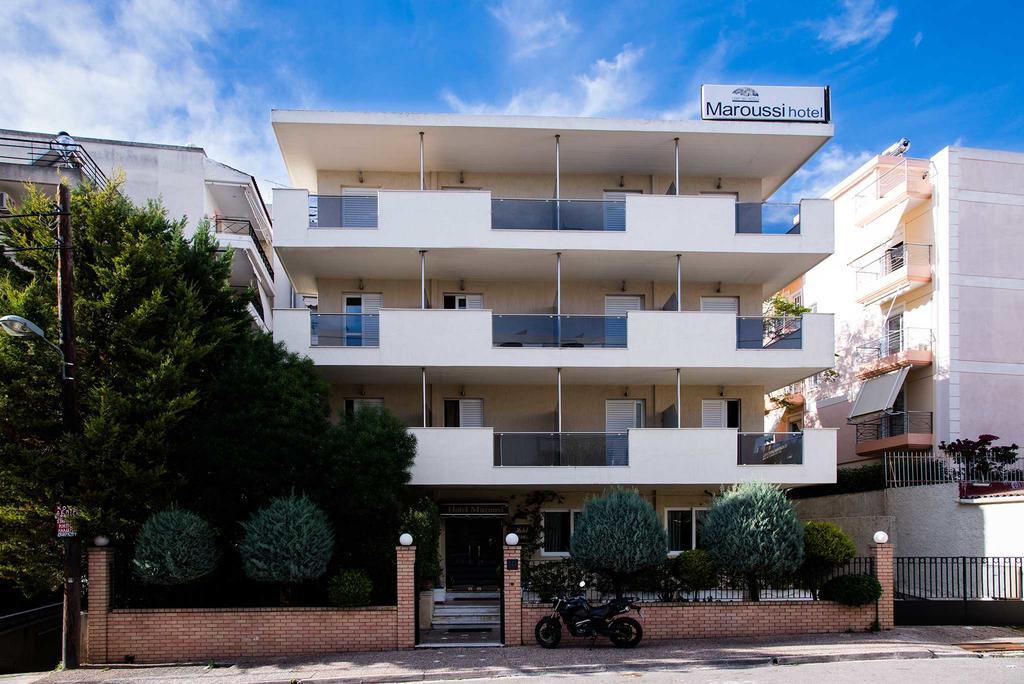 Hotel Maroussi Aten Exteriör bild